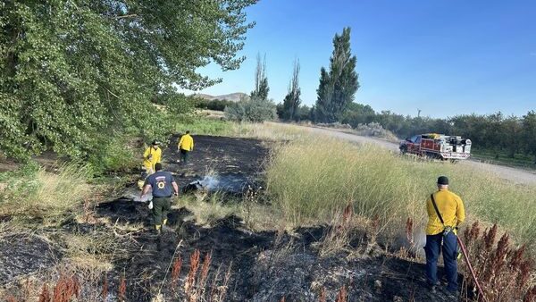 Today the Santaquin Fire Department responded to a brush fire on the north side of the Santaquin re...