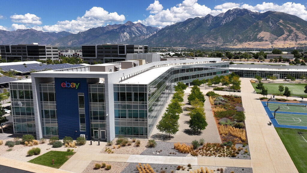 The former eBay building is vacant in Draper on Tuesday, Aug. 20, 2024....