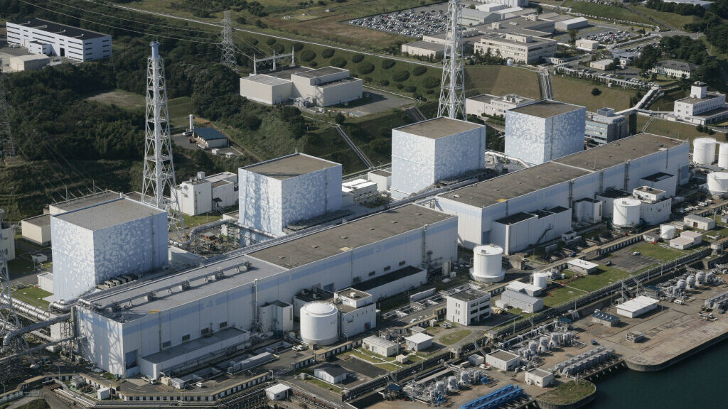 The Fukushima No. 1 power plant of Tokyo Electric Power Co. at Okuma, Fukushima prefecture, norther...