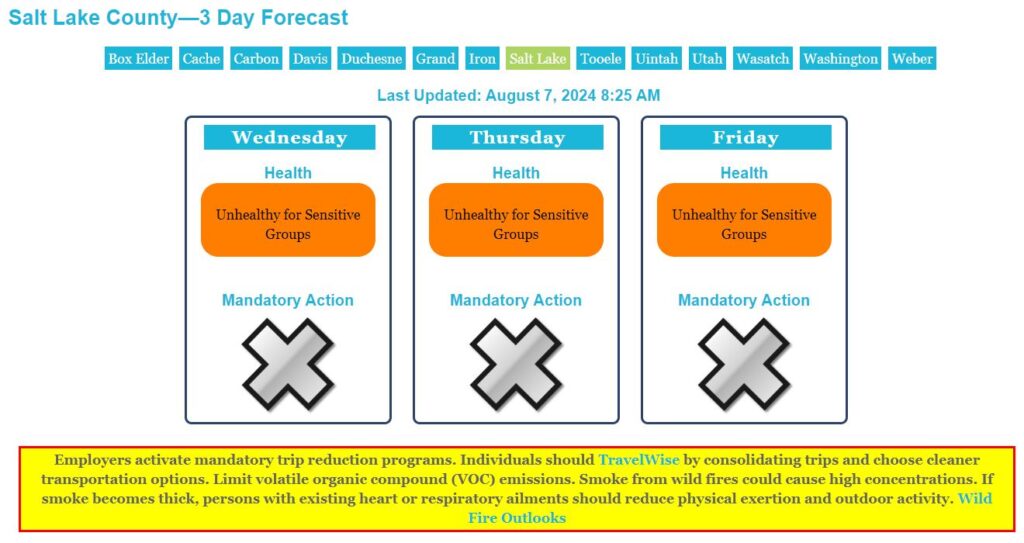 Image from Utah Department of Environmental Quality, accessed Aug. 7, 2024, 6:13 p.m. MDT.