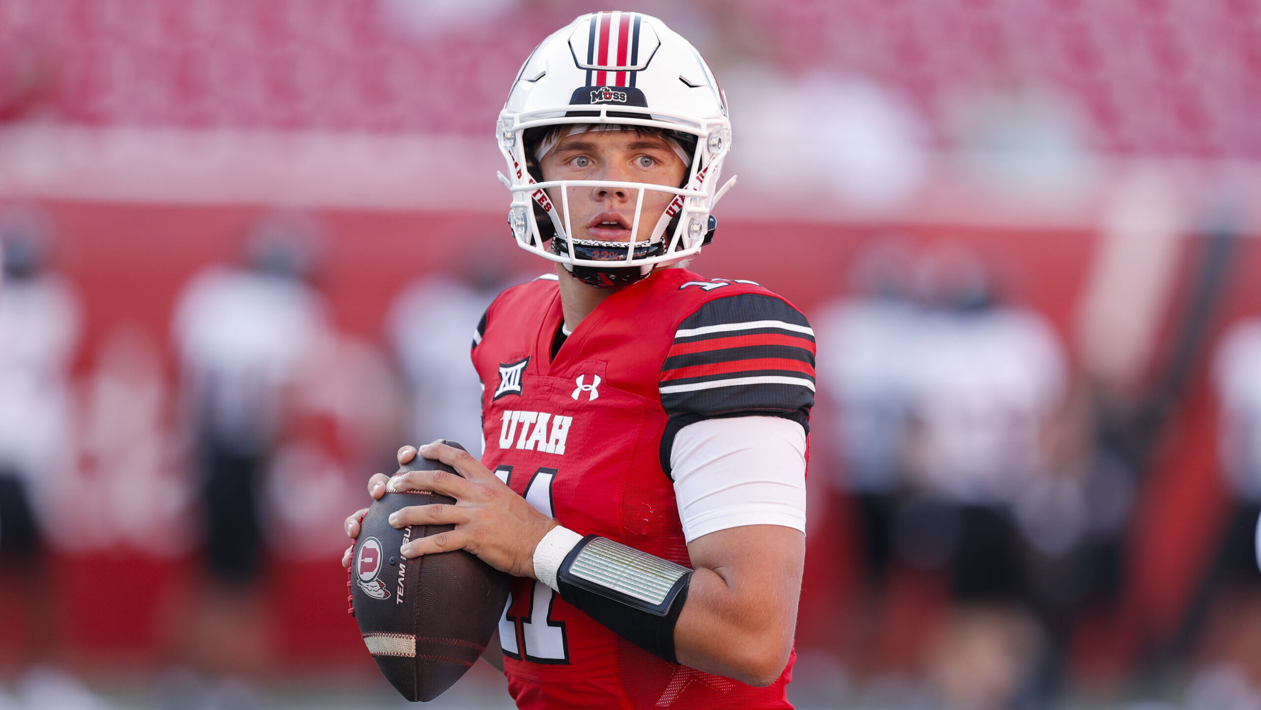 Utah Utes Football QB Isaac Wilson...