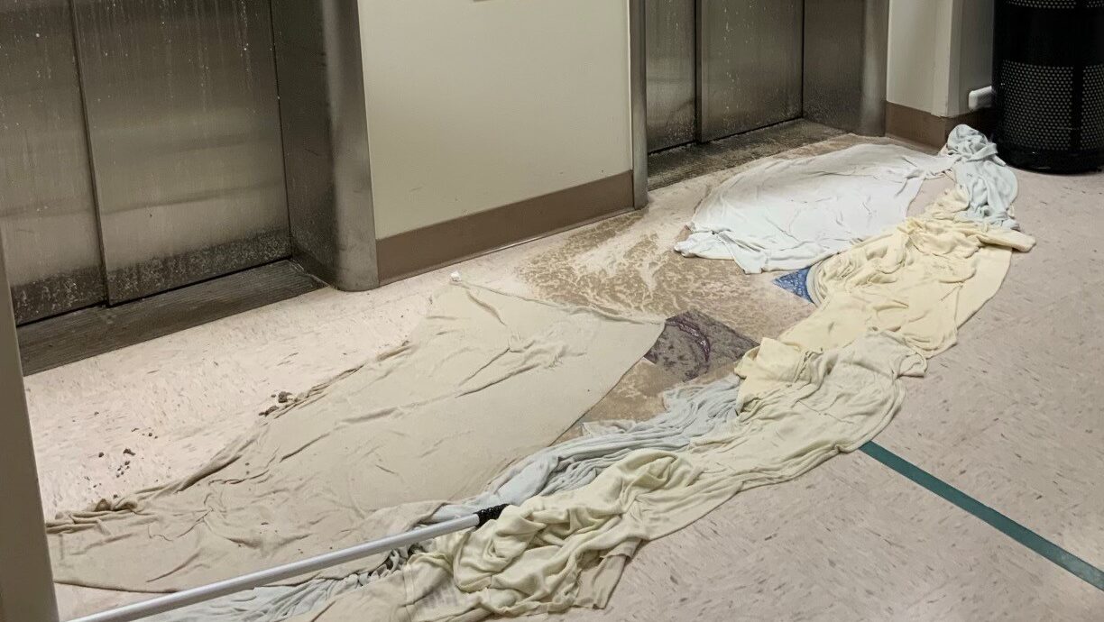 The Salt Lake City VA Hospital is now working to clean up after a pipe that burst on Sunday and flo...