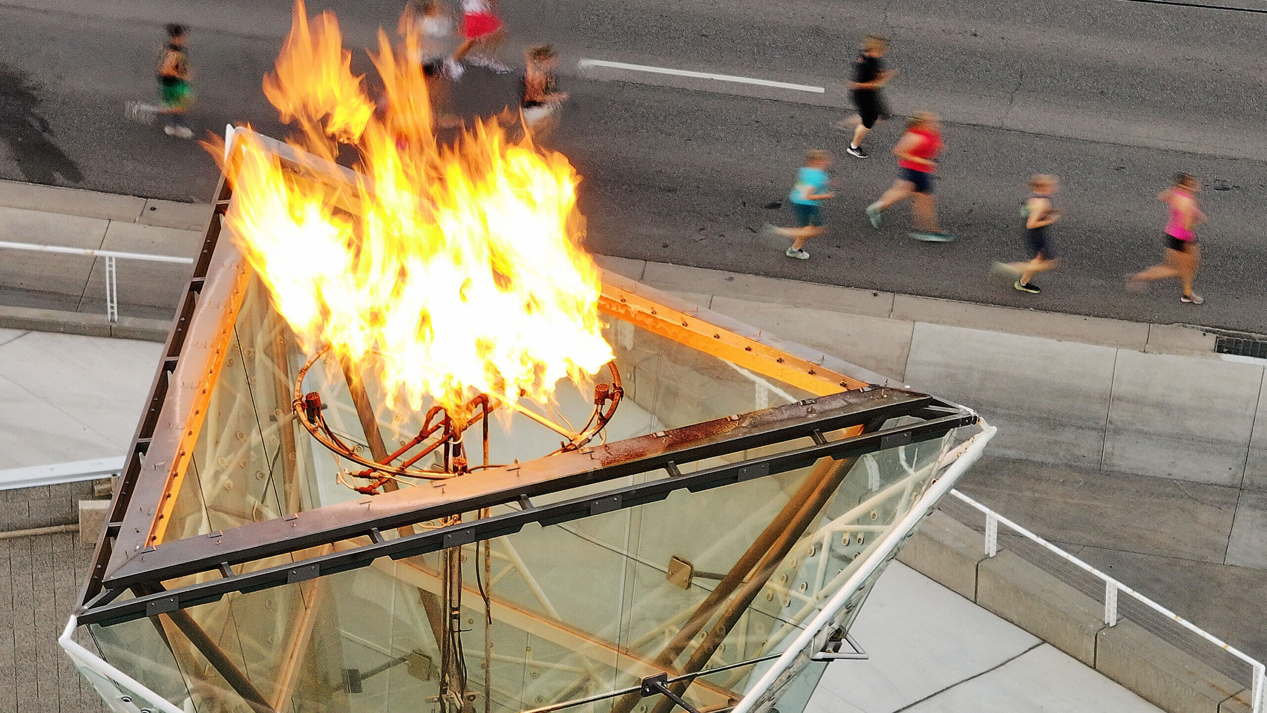 Olympic Cauldron is lit, salt lake winter olympics round two is on its way in 2034...