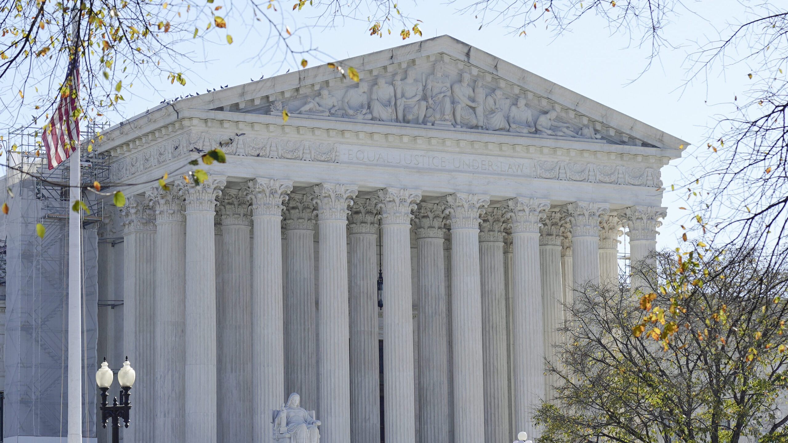 The U.S Supreme Court building....