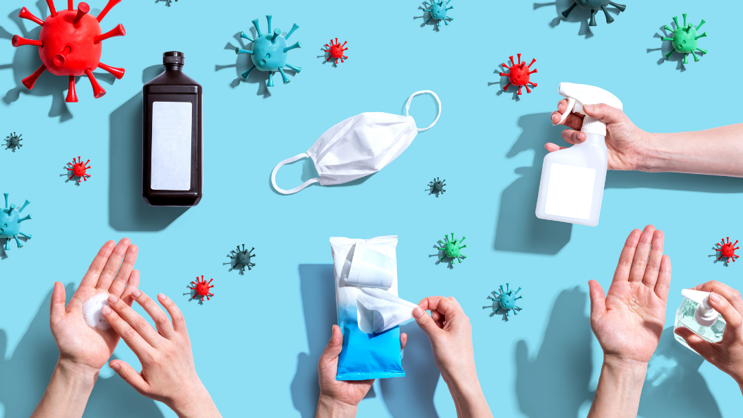 Back to school germs are arriving, with COVID-19 cases rising. (Canva) "...