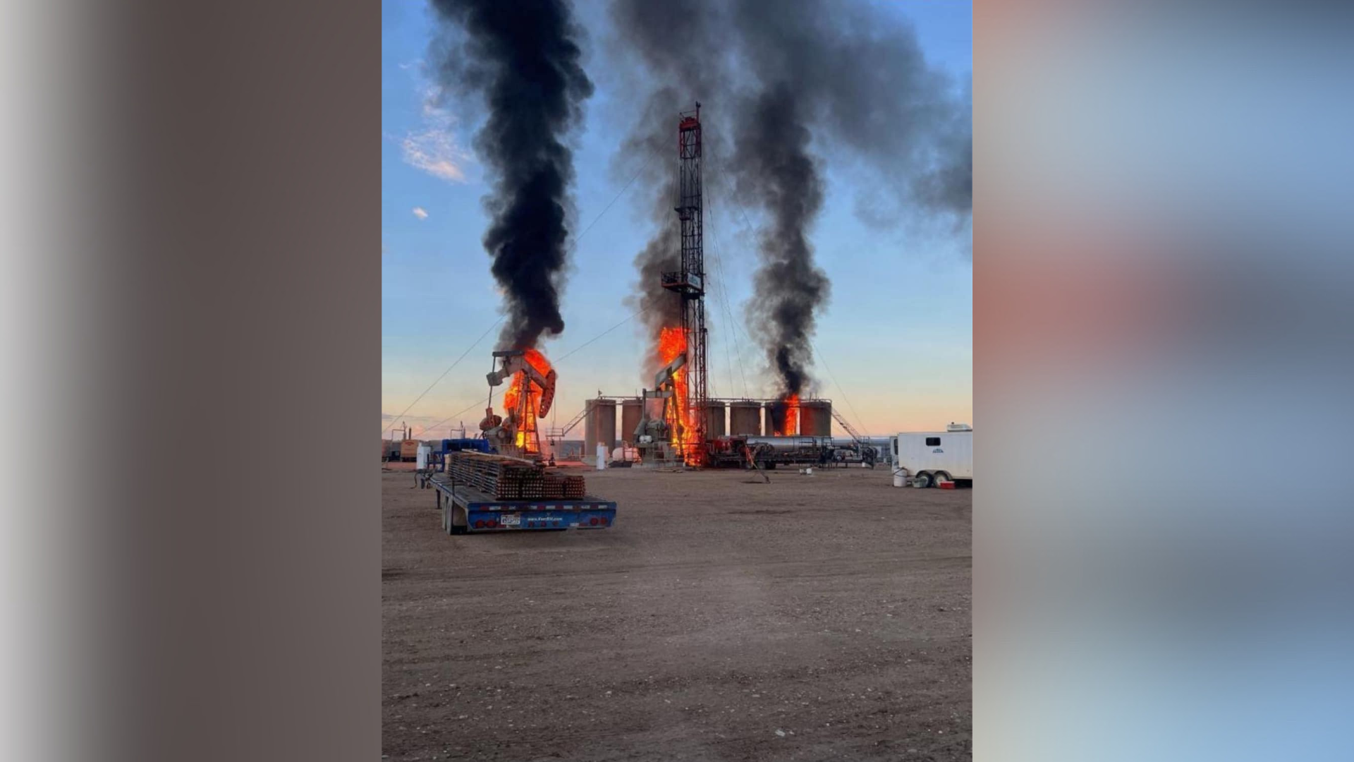 Duchesne oil facility fire...